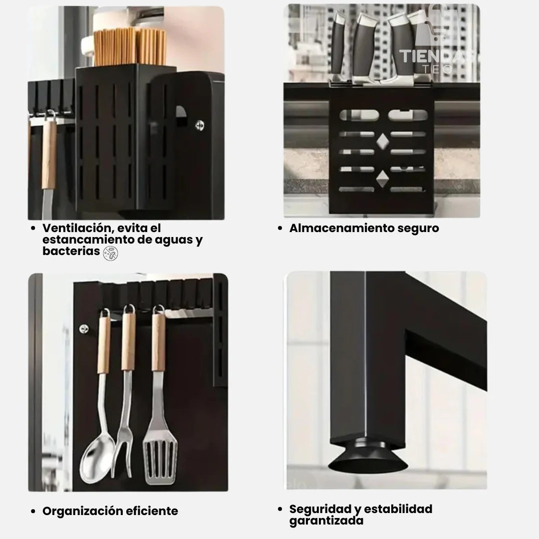 Escurridor De Cajon Platos 2 Niveles