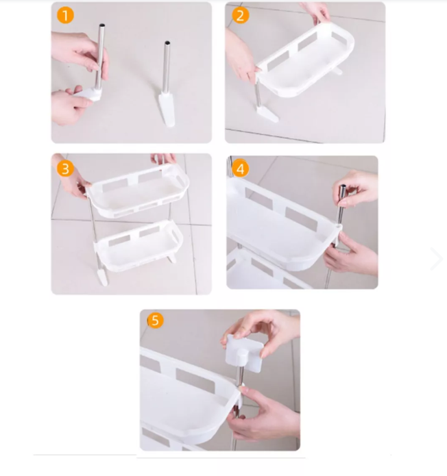 Repisa Organizador De Baño Multifuncion