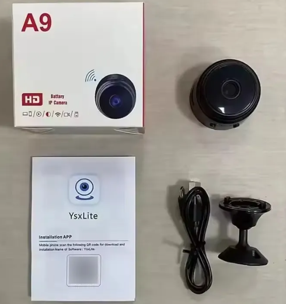 Dos mini Cámaras espía inalambricas A9