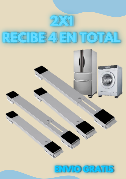 Soportes base con ruedas  2 X 1 SUPER PROMOCION
