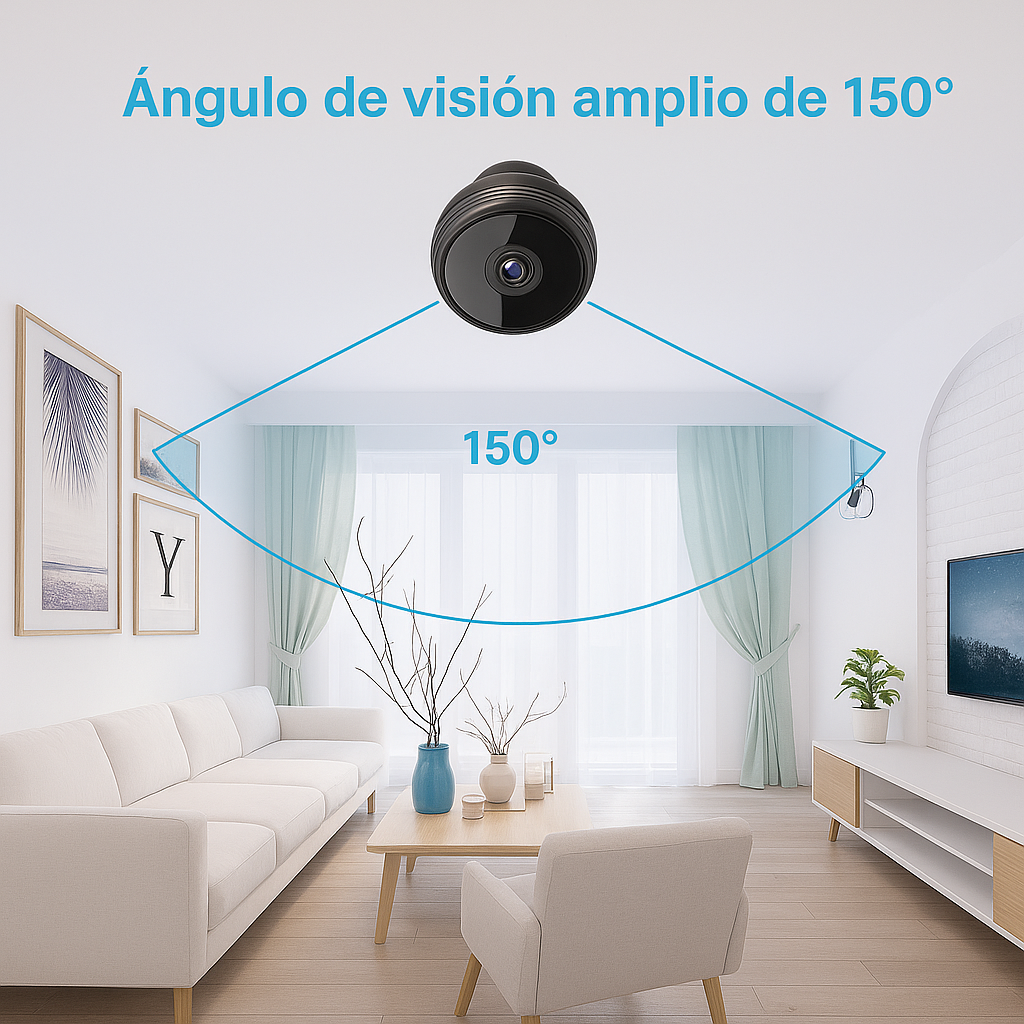 Dos mini Cámaras espía inalambricas A9