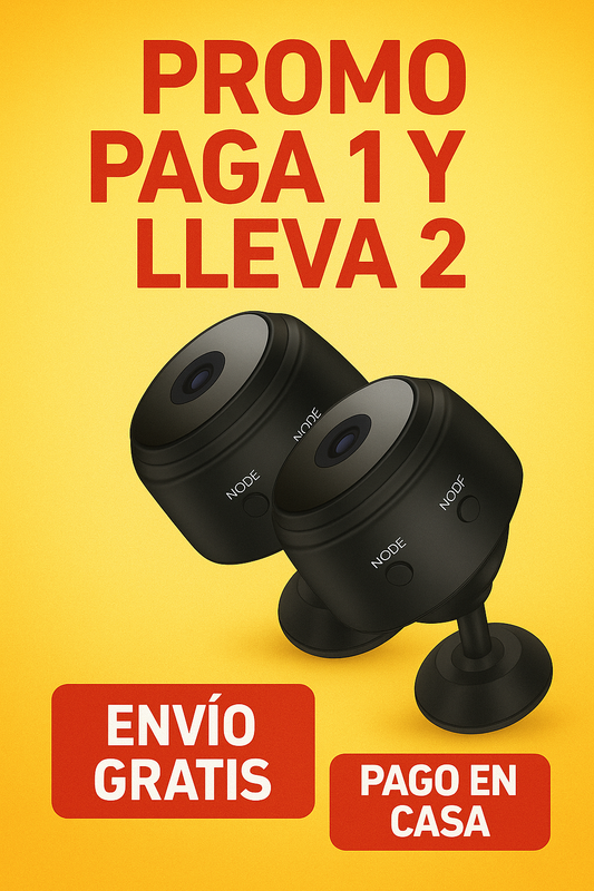 Dos mini Cámaras espía inalambricas A9